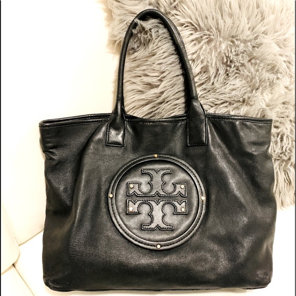 Tory Burch Handbags - TORY BURCH Soft Leather Tote Bag RARE